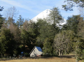 Refugio Montaña Ruta Conguillio, Habitación con baño y cocina privada